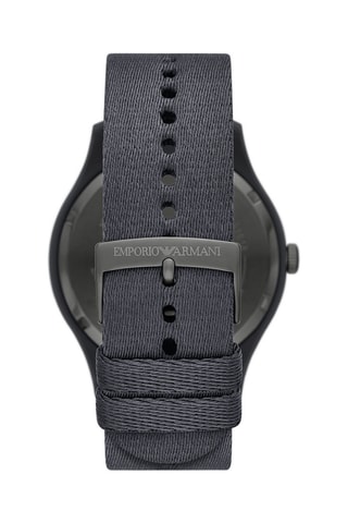 Reloj de cuarzo de tela - Gris