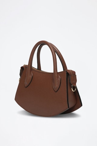 Sac bandoulière en cuir Versailles - Marron