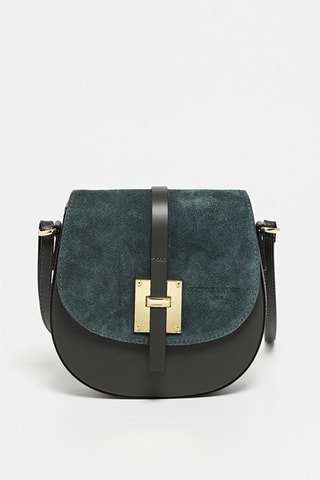 Sac bandoulière en cuir Jara - Vert