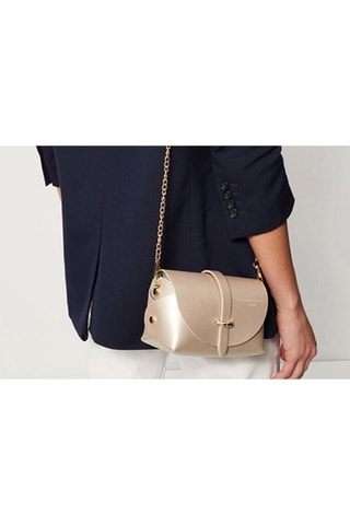 Sac bandoulière en cuir Zephyr - Doré