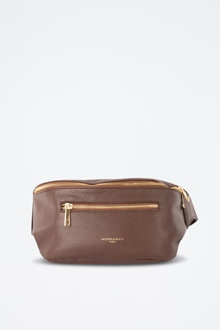 Sac banane en cuir Isla - Marron