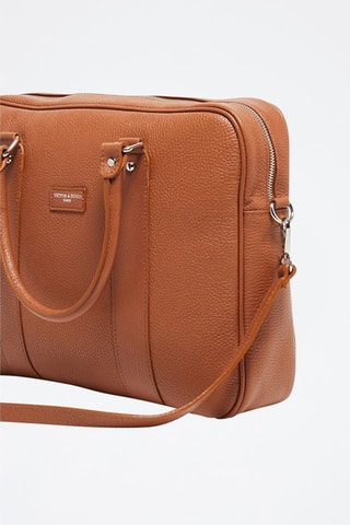 Sacoche en cuir Iris - Marron