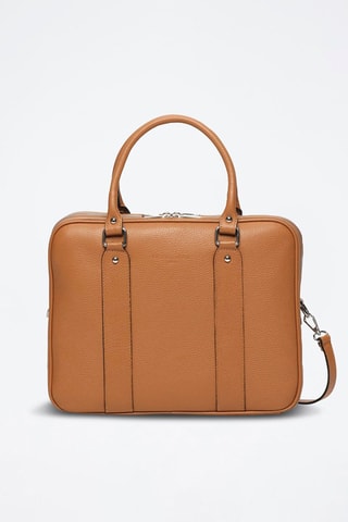 Sacoche en cuir Cesare - Marron