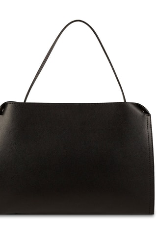 Sac à main en cuir Vecy - Noir