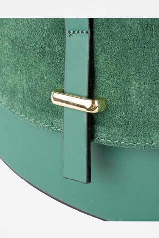 Sac bandoulière en cuir Amel - Vert