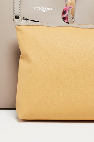 Leren Handtas Livel  - Bruin