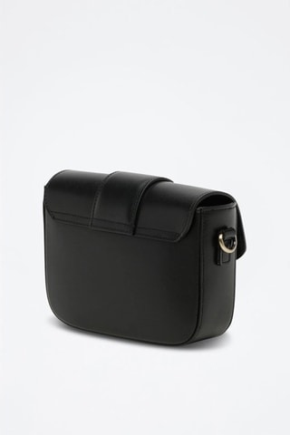 Leren Schoudertas Julia   - Zwart