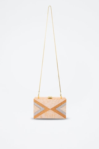 Sac bandoulière Crysta  - Blanc