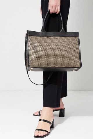 Sac à main en cuir Nina - Vert