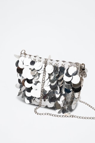 Sac bandoulière Joya  - Argenté