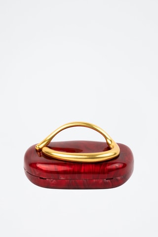 Sac bandoulière Dyva  - Bordeaux