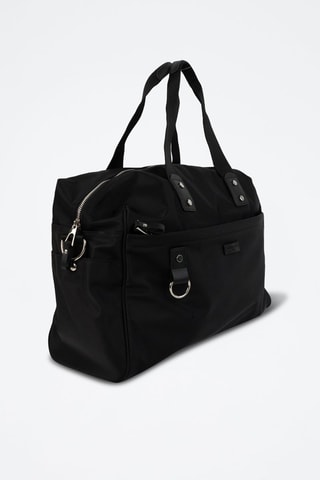 Sac de voyage en cuir Sky - 41 cm - Noir