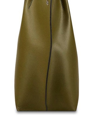 Cabas en cuir Lava - Vert