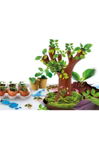 Kit scientifique 50 expériences de botanique : arbre bioplastique - Dès 8 ans