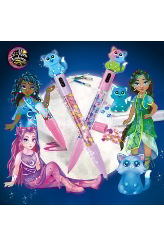 Kit creativo de 2 bolígrafos con luces The Moon Academy - Desde 7 años