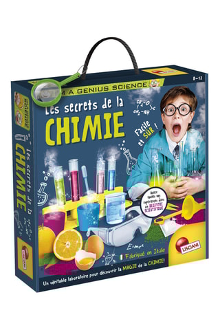 Kit scientifique les secrets de la chimie - Dès 8 ans
