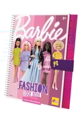 Cuaderno de bocetos Lookbook Barbie - 24 piezas - Desde 5 años