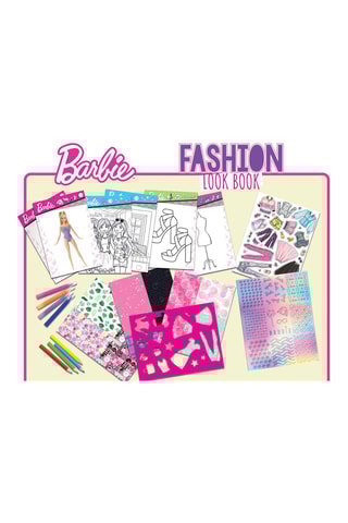 Cuaderno de bocetos Lookbook Barbie - 24 piezas - Desde 5 años