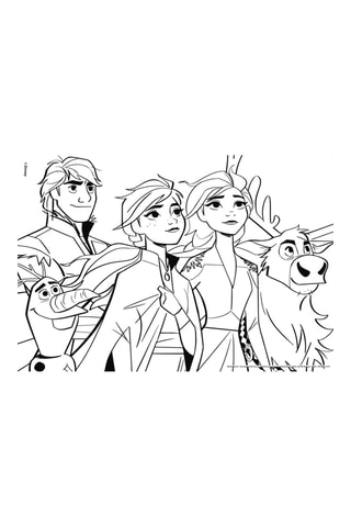 4 puzles Frozen Disney - 4 x 48 piezas - Desde 4 años