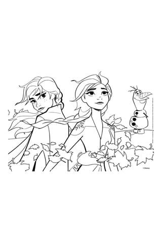 4 puzles Frozen Disney - 4 x 48 piezas - Desde 4 años