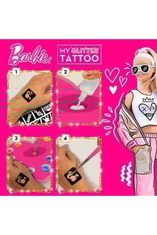 Kit de tatuajes Barbie - Desde 5 años