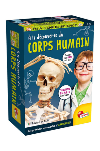 Kit scientifique découverte du corps humain - Dès 8 ans