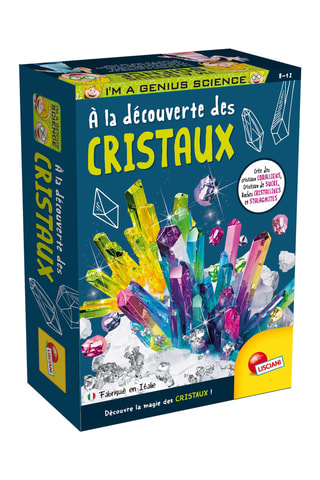 Kit scientifique découverte des cristaux - Dès 8 ans
