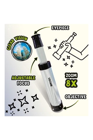 Microtelescopio - Gris claro - Desde 7 años