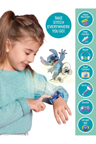 Smartwatch Stitch Lilo y Stitch Disney - Turquesa - Desde 7 años