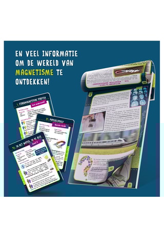 Kit scientifique 50 expériences de magnétisme - Dès 7 ans