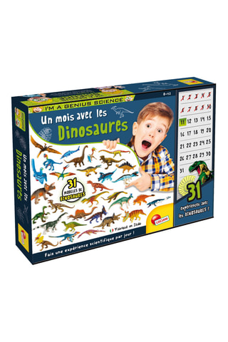 Kit scientifique un mois avec les dinosaures - Dès 8 ans