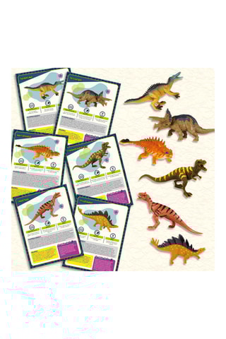 Kit scientifique un mois avec les dinosaures - Dès 8 ans