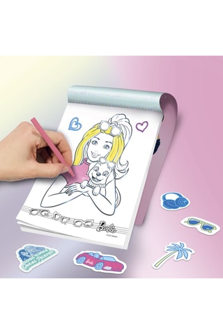 Cuaderno de bocetos holográfico Make it Sparkle Barbie - Desde 4 años
