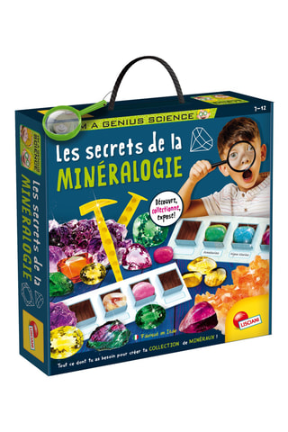 Kit scientifique les secrets de la minéralogie - Dès 7 ans