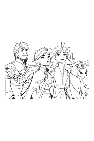 Puzle 2 en 1 Frozen Disney - 108 piezas - Desde 6 años