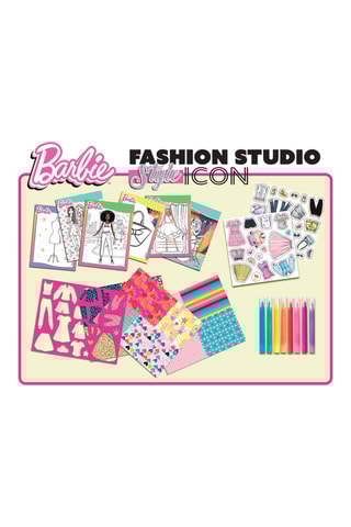 Cuaderno de bocetos Style Icone Studio Barbie - 24 piezas - Desde 5 años