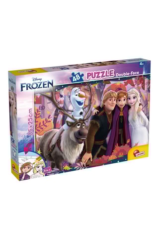 Puzle de doble cara Frozen Disney - 48 piezas - Desde 4 años