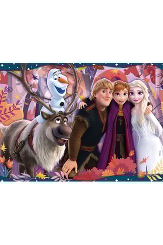 Puzle de doble cara Frozen Disney - 48 piezas - Desde 4 años