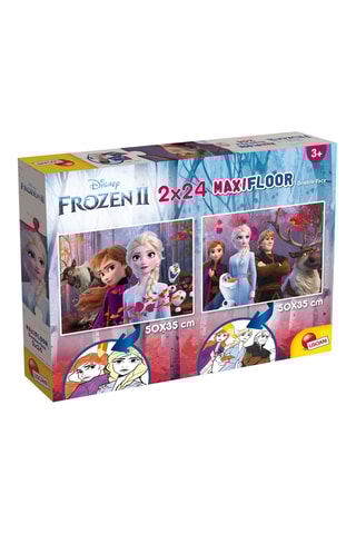 2 puzles Frozen Disney - 2 x 24 piezas - Desde 3 años