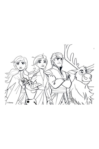 2 puzles Frozen Disney - 2 x 24 piezas - Desde 3 años