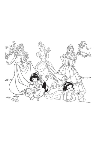 Puzle 2 en 1 Princesas Disney - 108 piezas - Desde 3 años