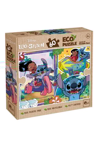 Ecopuzle Stitch Lilo y Stitch Disney - 60 piezas - Desde 4 años