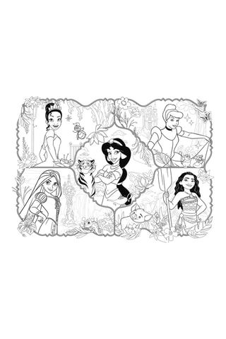 Ecopuzle Princesas Disney - 24 piezas - Desde 3 años