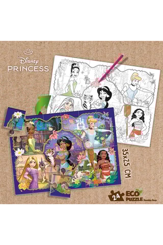Ecopuzle Princesas Disney - 24 piezas - Desde 3 años