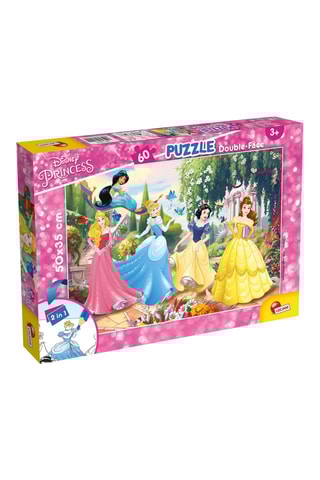 Puzle 2 en 1 Princesas Disney - 60 piezas - Desde 3 años