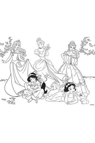 Puzle 2 en 1 Princesas Disney - 60 piezas - Desde 3 años