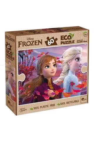 Puzle 2 en 1 Anna y Elsa Frozen Disney - 60 piezas - Desde 4 años