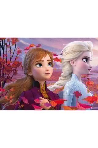 Puzle 2 en 1 Anna y Elsa Frozen Disney - 60 piezas - Desde 4 años