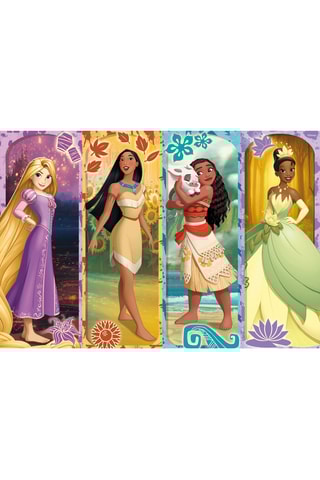 Puzle de doble cara maxifloor Princesas Disney - 2 x 60 piezas - Desde 4 años