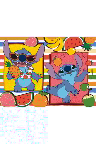 Ecopuzle Stitch Lilo y Stitch Disney - 48 piezas - Desde 4 años